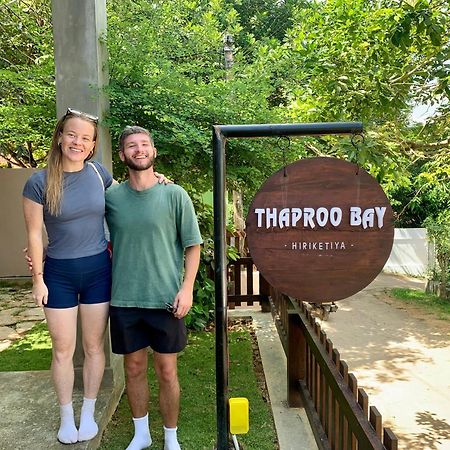 Thaproo Bay Hiriketiya Bed and Breakfast Zuid-Dikwella Buitenkant foto