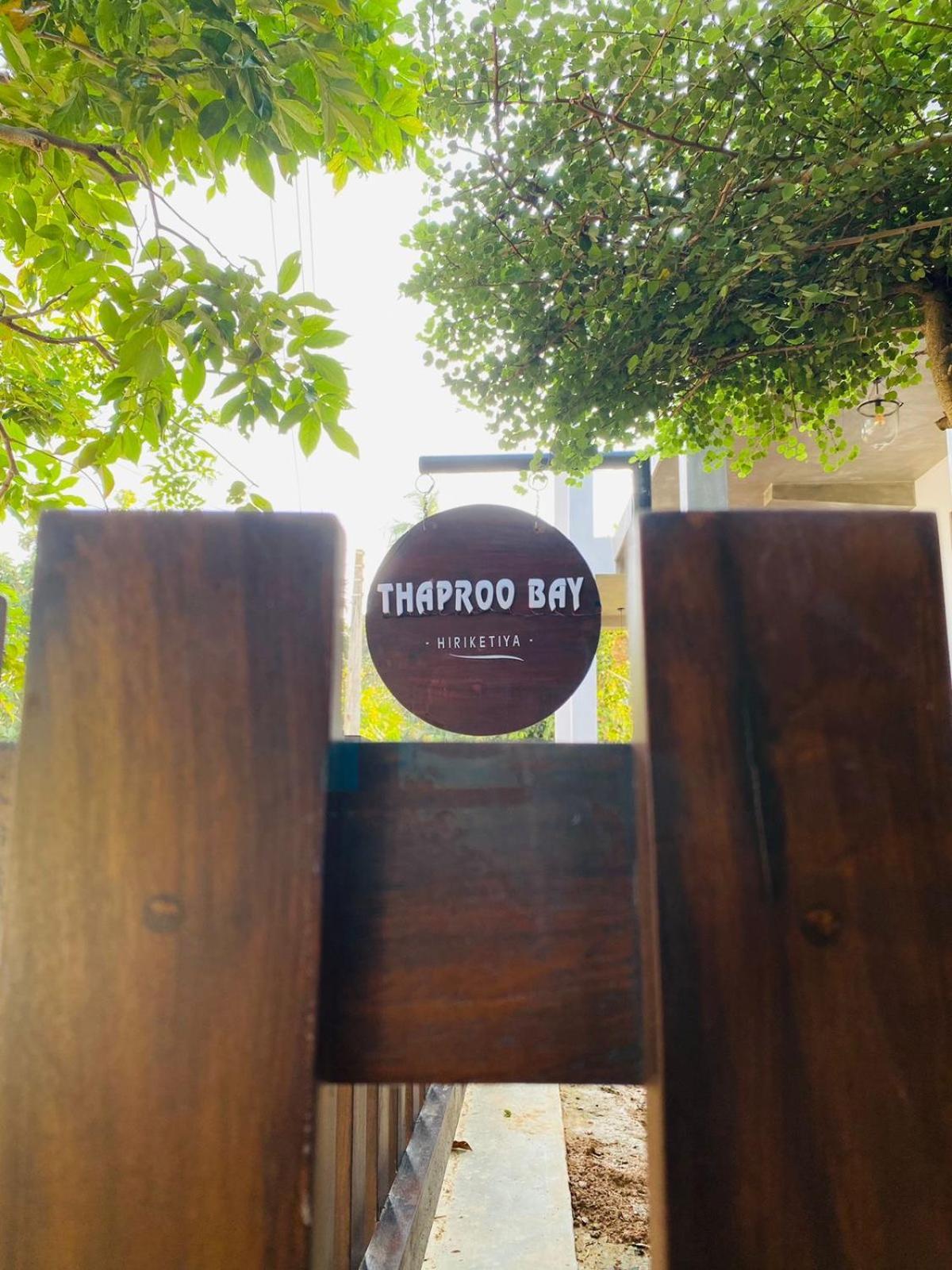 Thaproo Bay Hiriketiya Bed and Breakfast Zuid-Dikwella Buitenkant foto