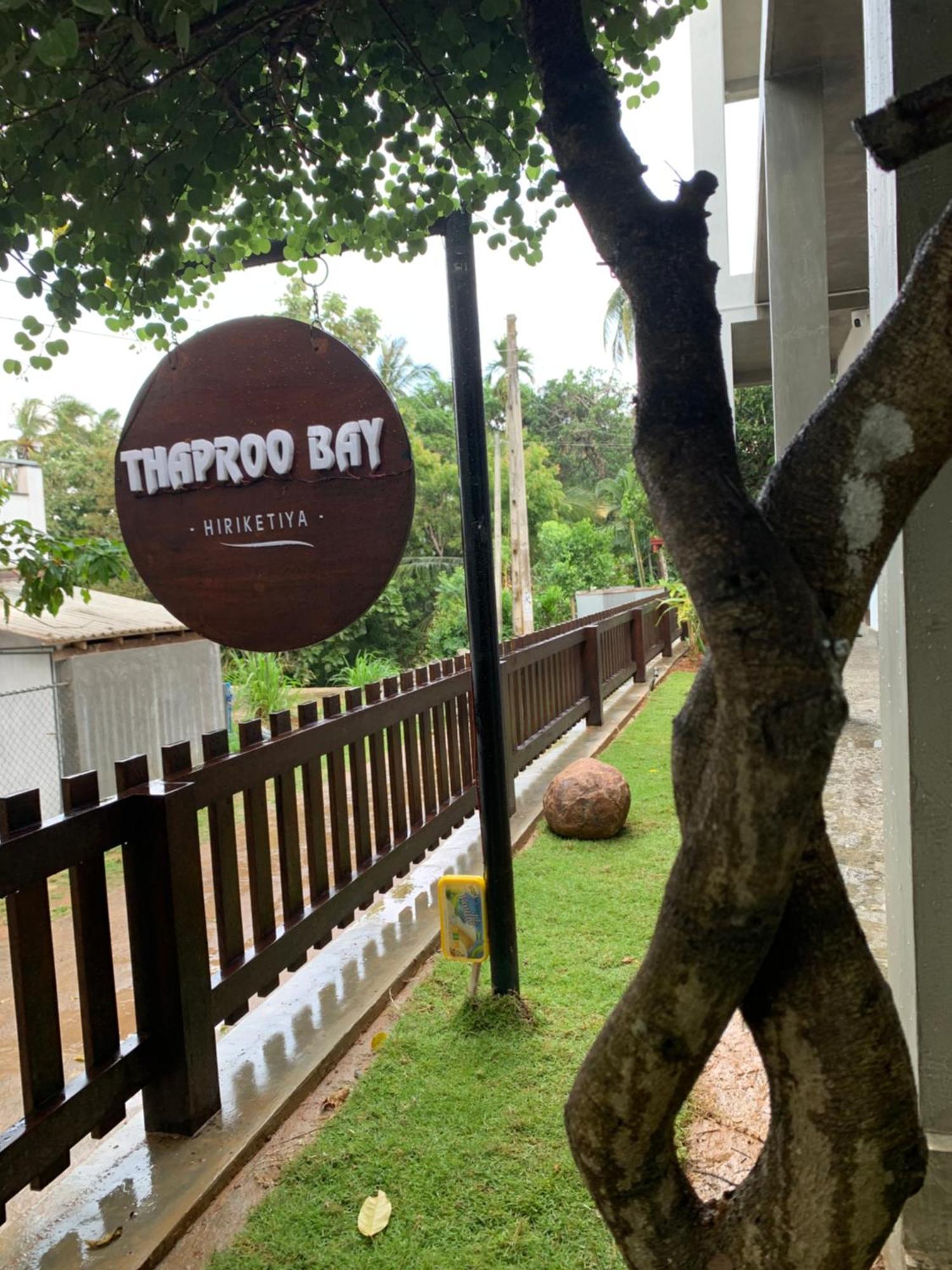 Thaproo Bay Hiriketiya Bed and Breakfast Zuid-Dikwella Buitenkant foto