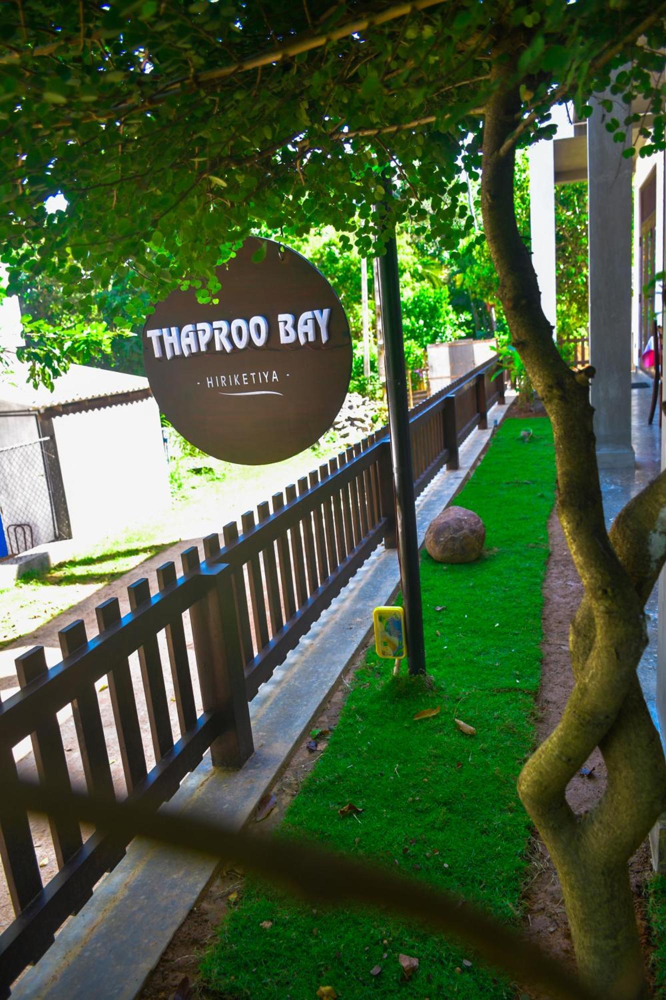 Thaproo Bay Hiriketiya Bed and Breakfast Zuid-Dikwella Buitenkant foto